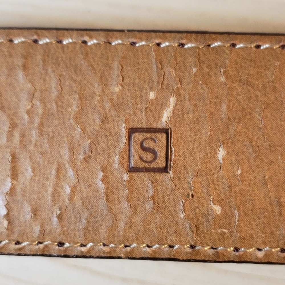 Fossil Men's Leather Belt Sz S - Picture 4 of 6